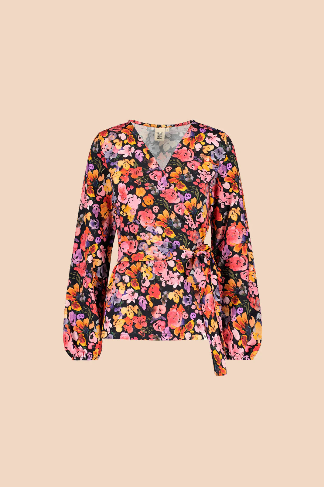 Soft Wrap Blouse - Wild Lea Mini