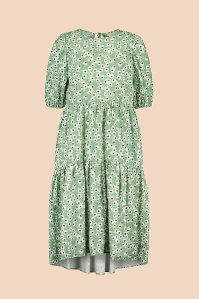 Tiered Midi Dress - Daisy Sage