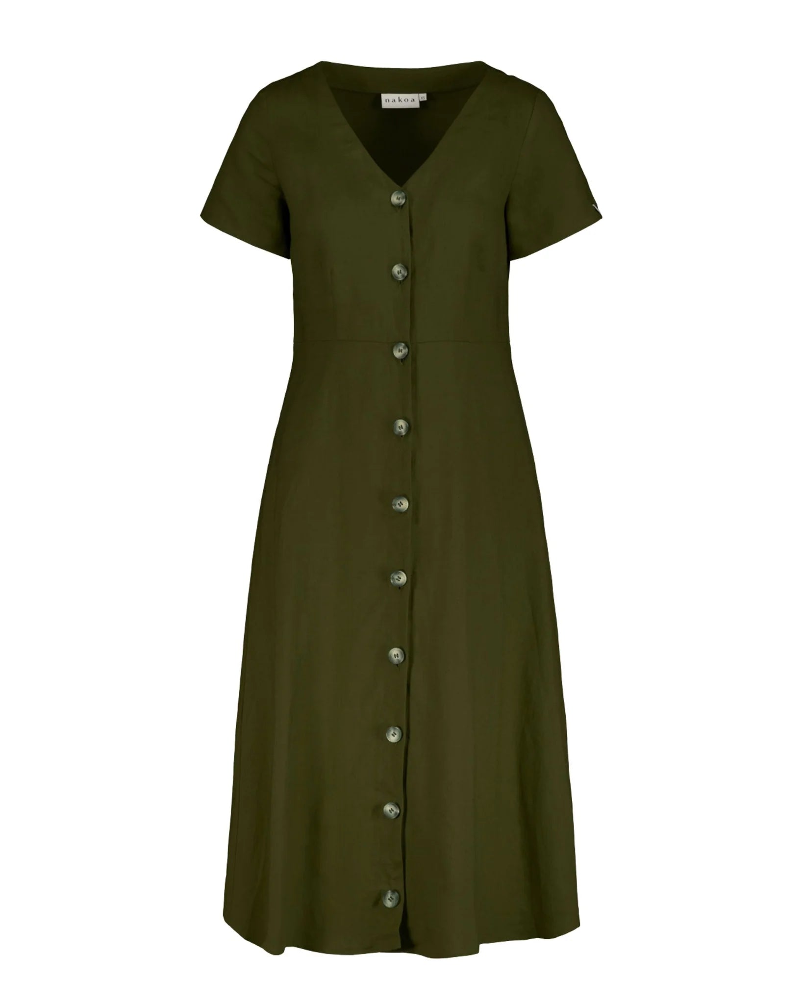 Penelope Dress - Olive Green