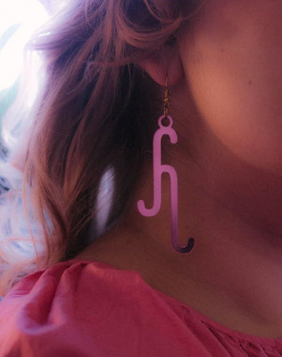 Oksa Korvikset - Pink