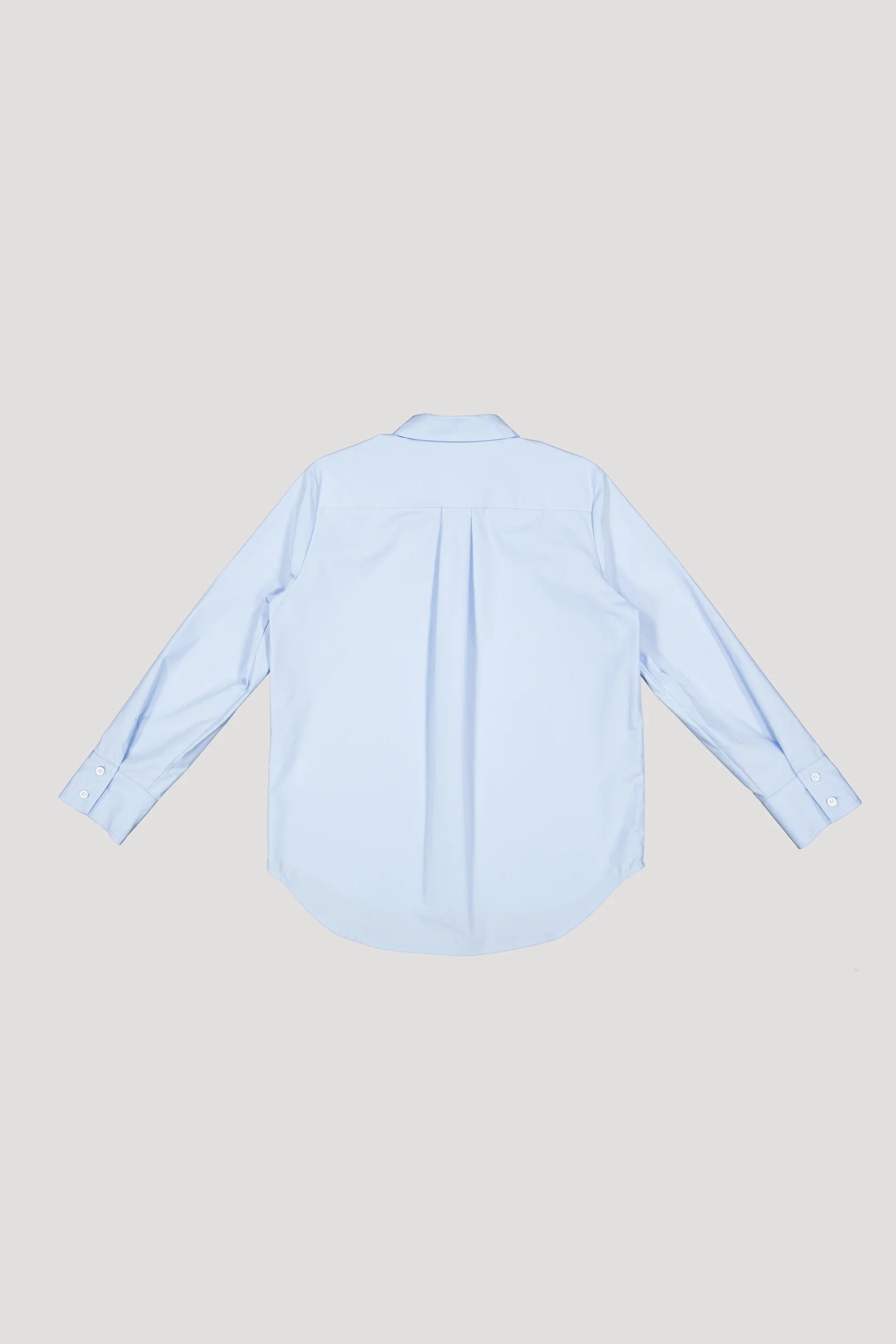 Cotton Pocket Shirt - Light Blue