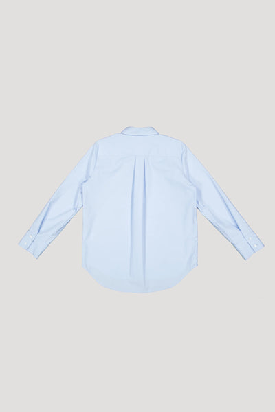 Cotton Pocket Shirt - Light Blue