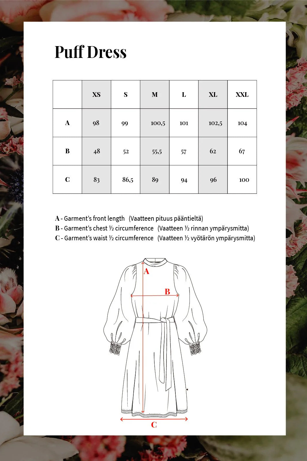 Puff Dress - Olive Anemone