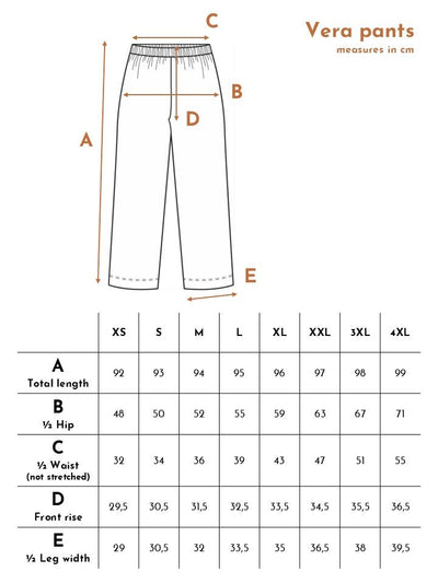 Vera Pants - Chess Velour Green