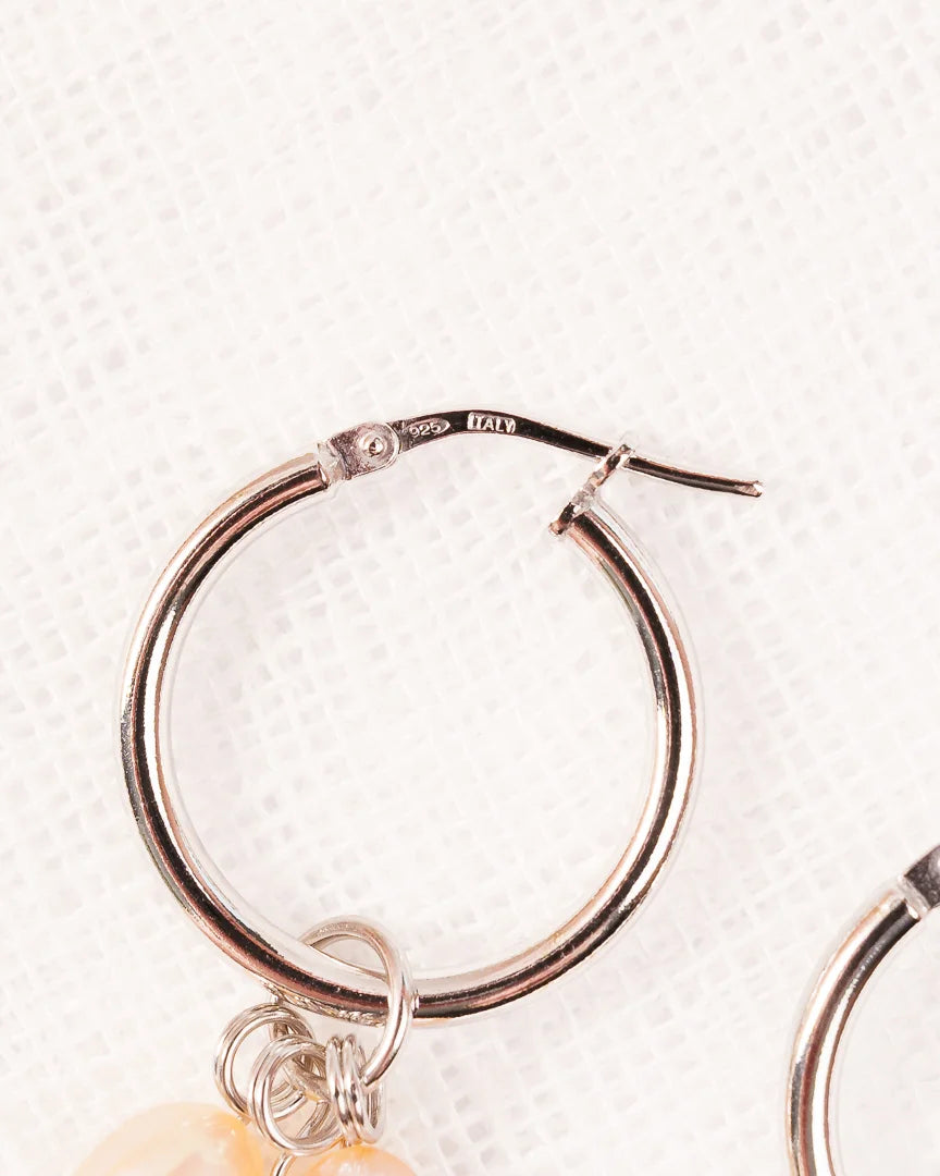 Luvia Korvakorut - Shampanja/Hopea