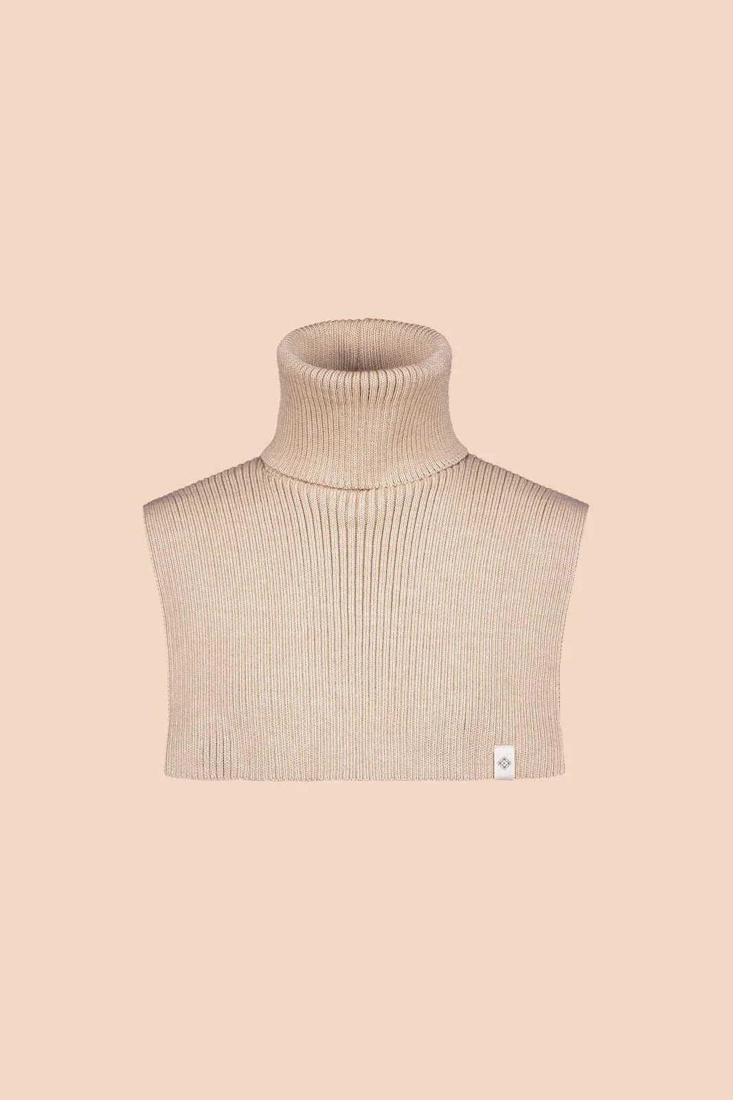 Rib Neck Warmer - Light Sand