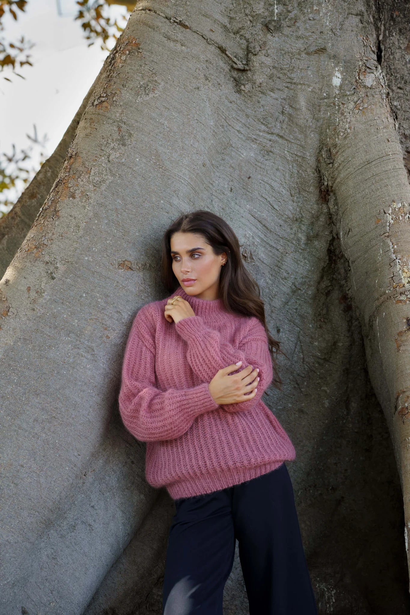 Robin Mohair Knit - Powder Pink