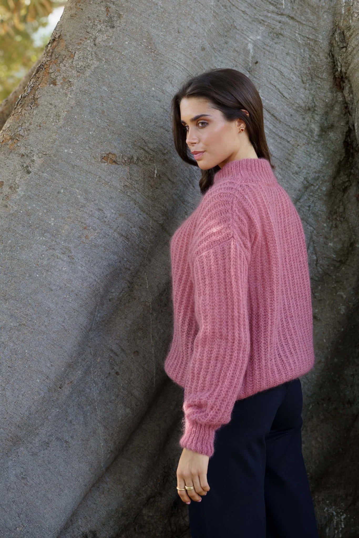 Robin Mohair Knit - Powder Pink