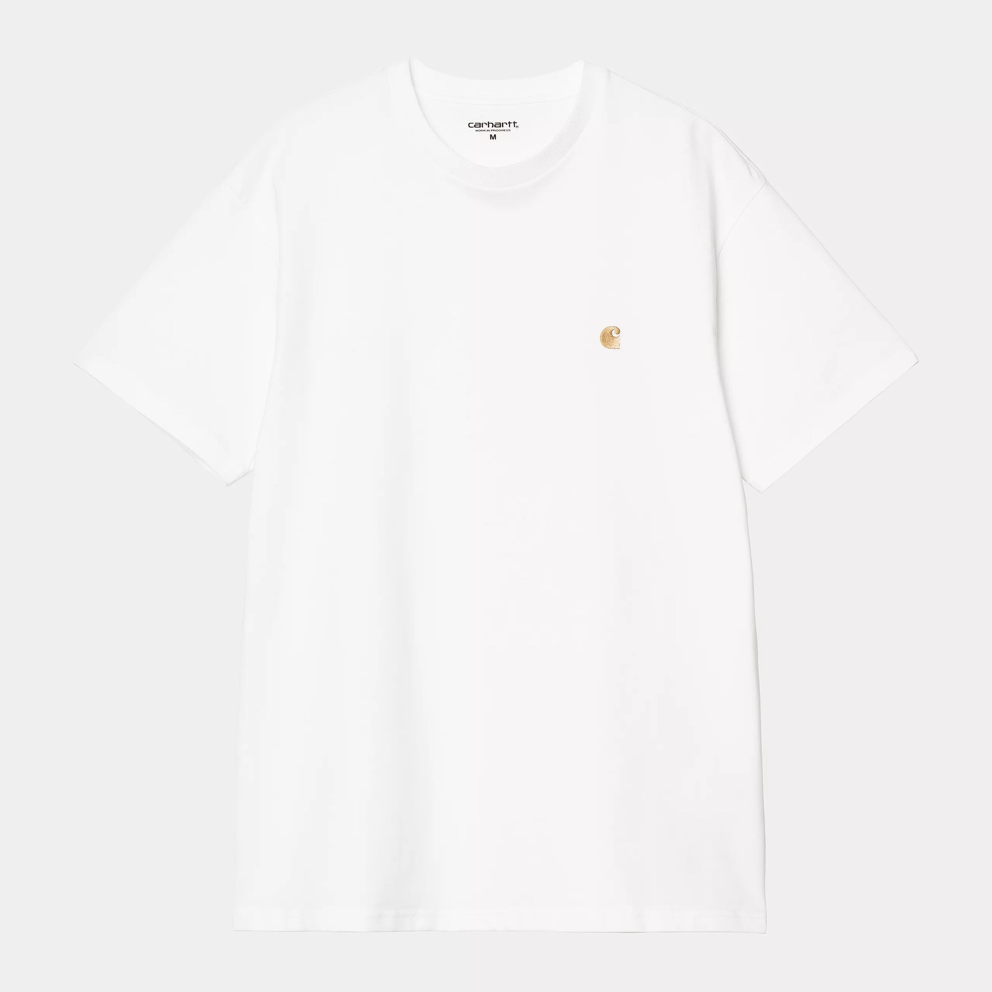 S/S Chase T-Shirt - White / Gold