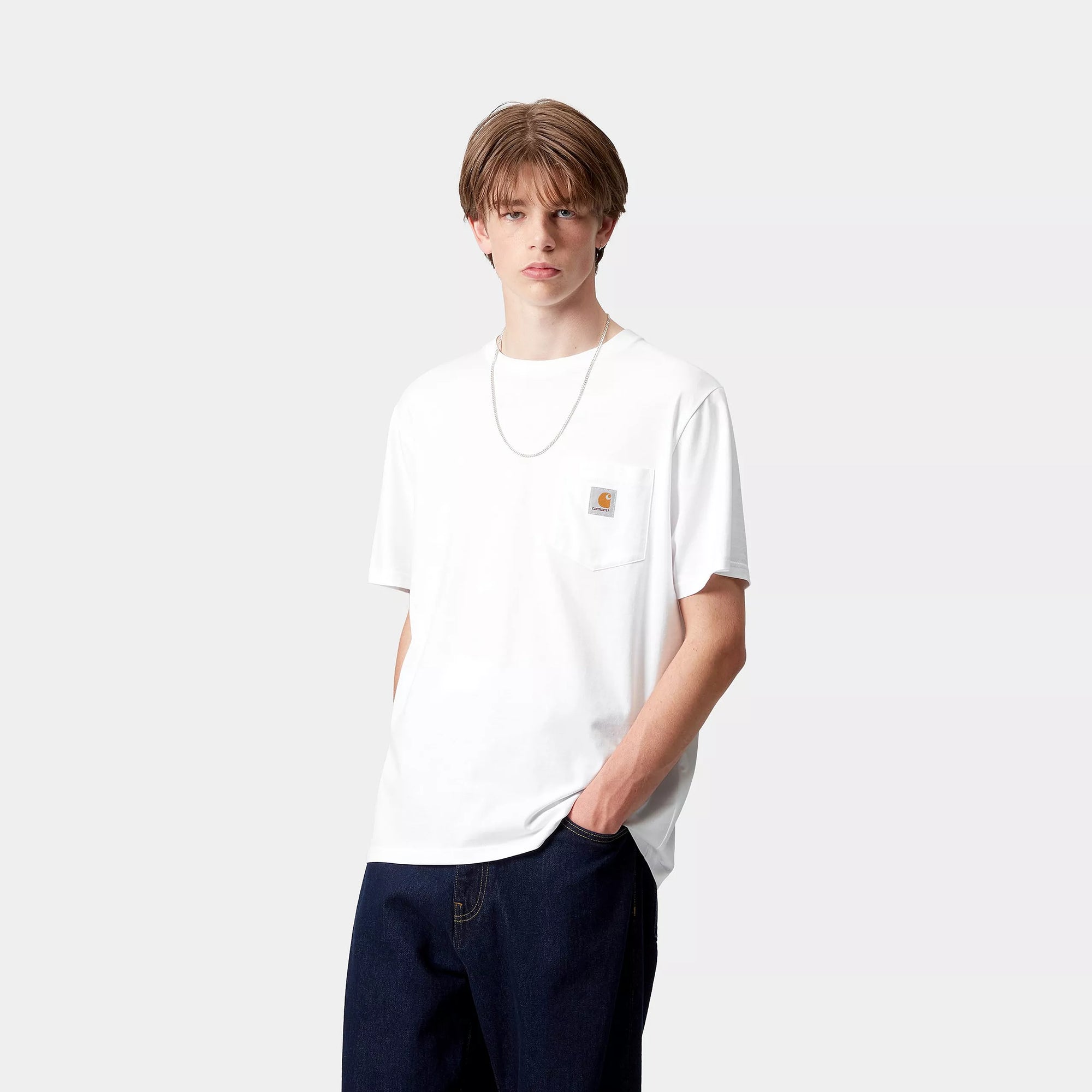 S/S Pocket T-Shirt - White