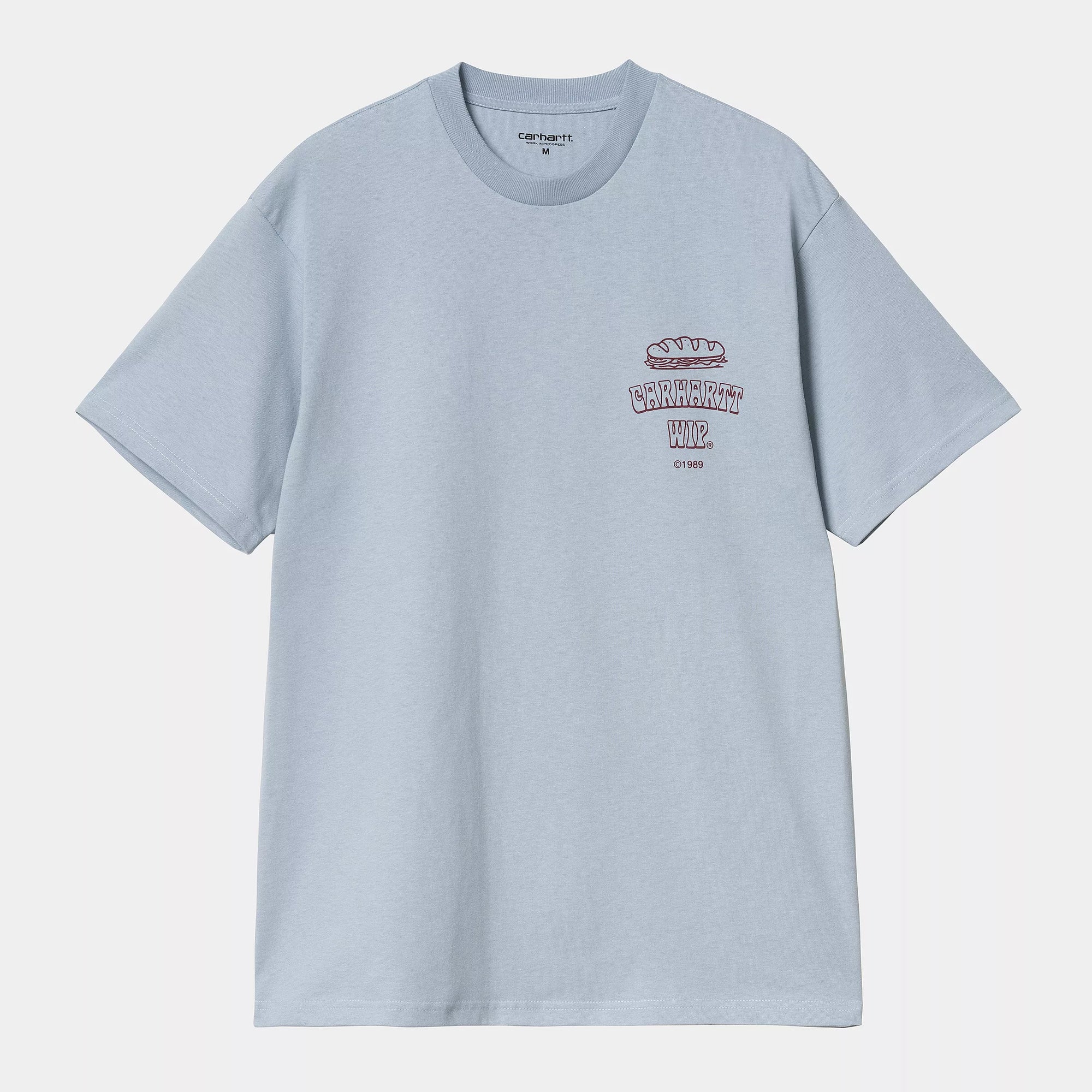 S/S Sandwich T-Shirt - Blue Fog