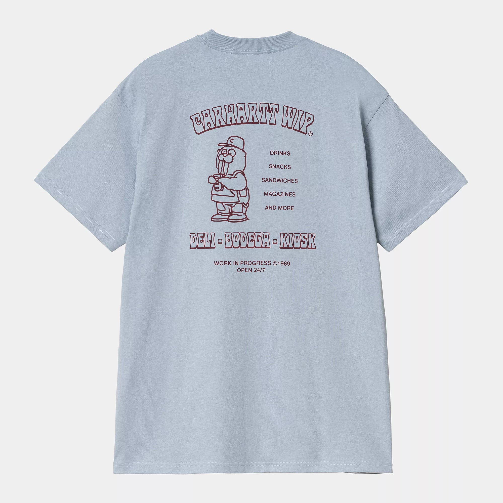 S/S Sandwich T-Shirt - Blue Fog