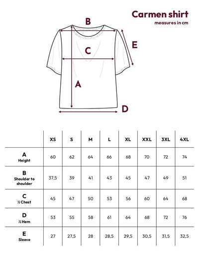 Carmen T-Shirt - Leo Caramel