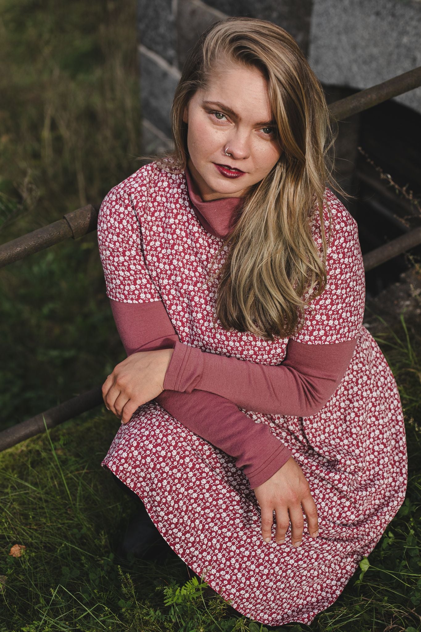 KOTVA T-paitamekko - Kedolla Vadelma