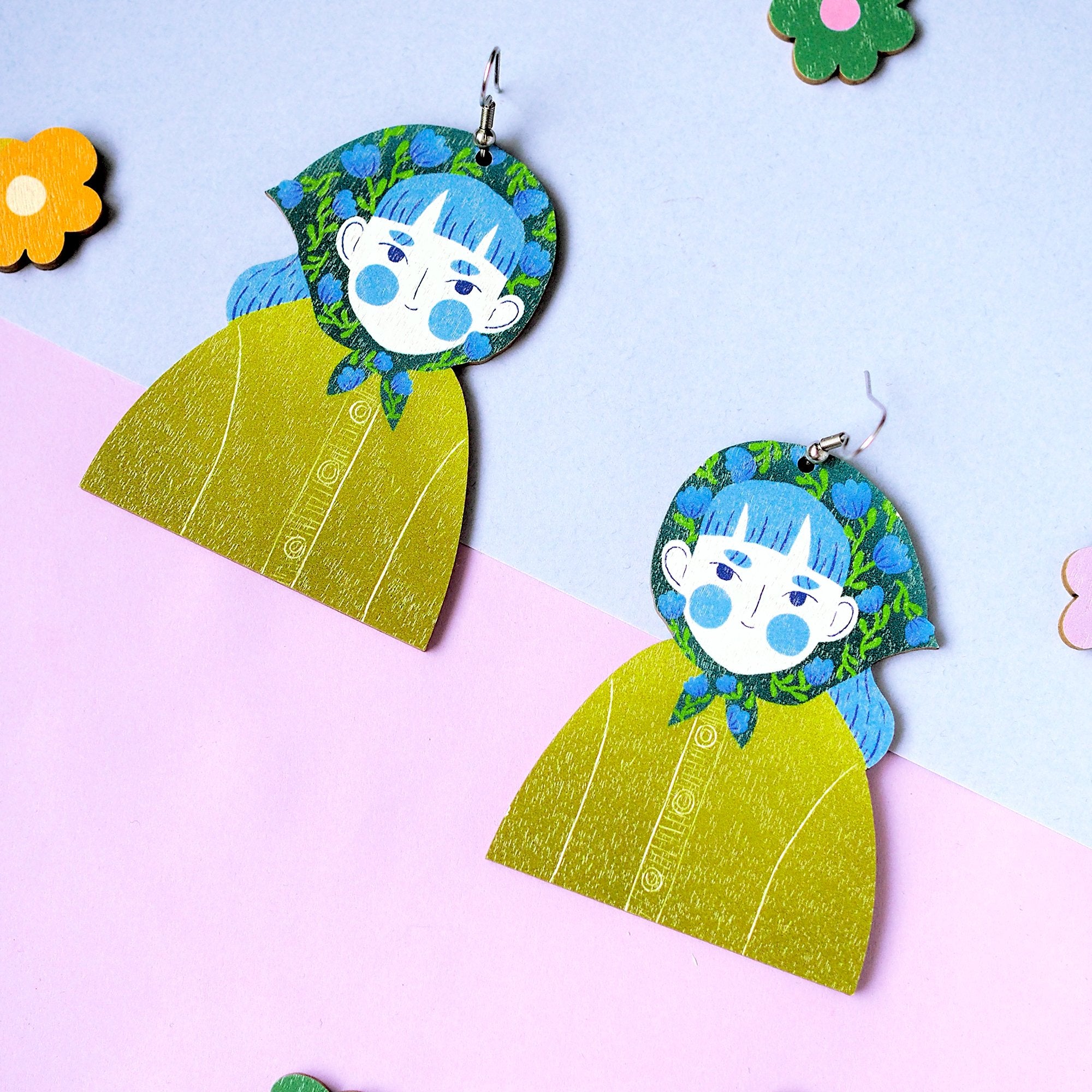 Huivikaveri - korvikset