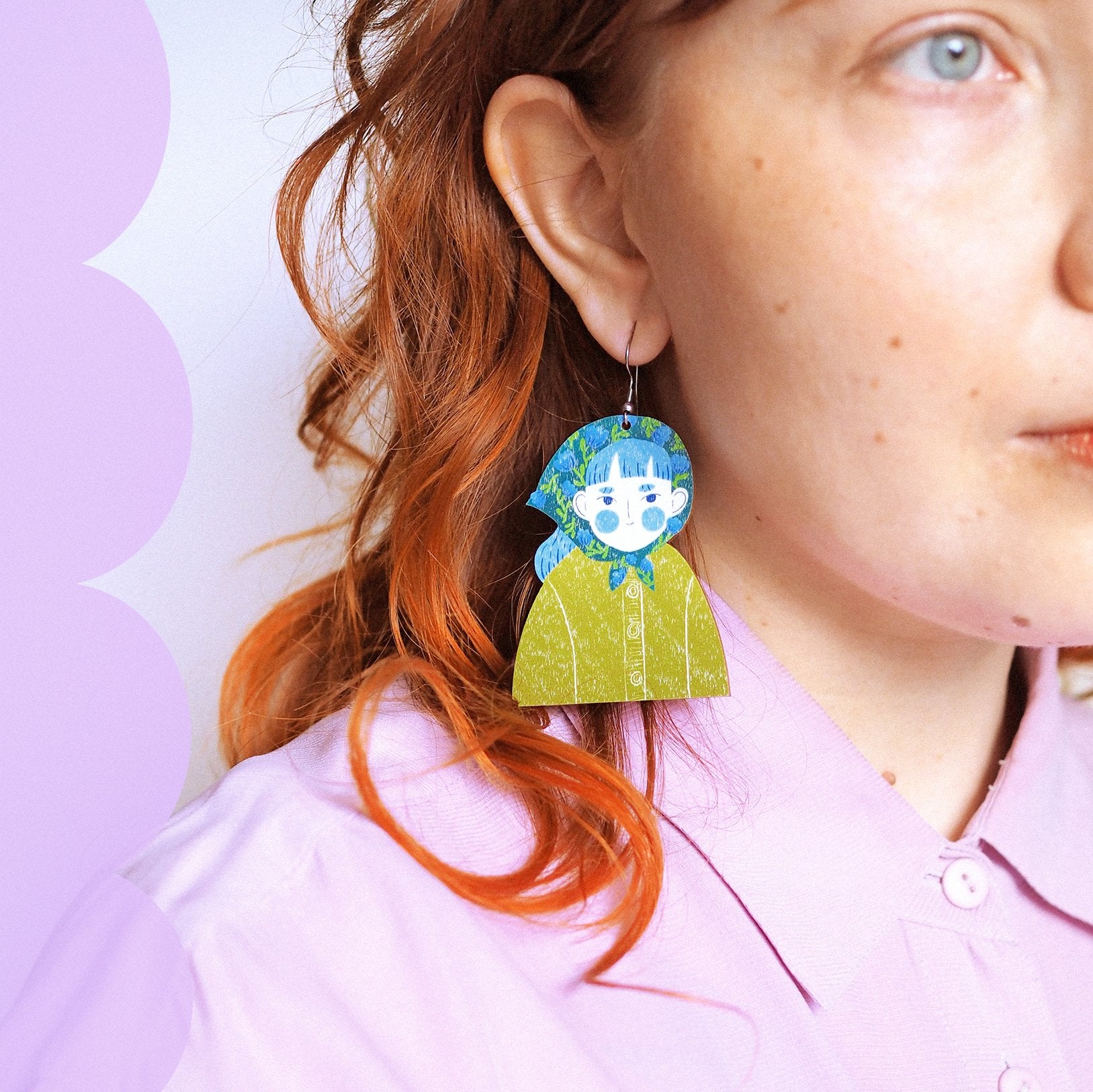 Huivikaveri - korvikset