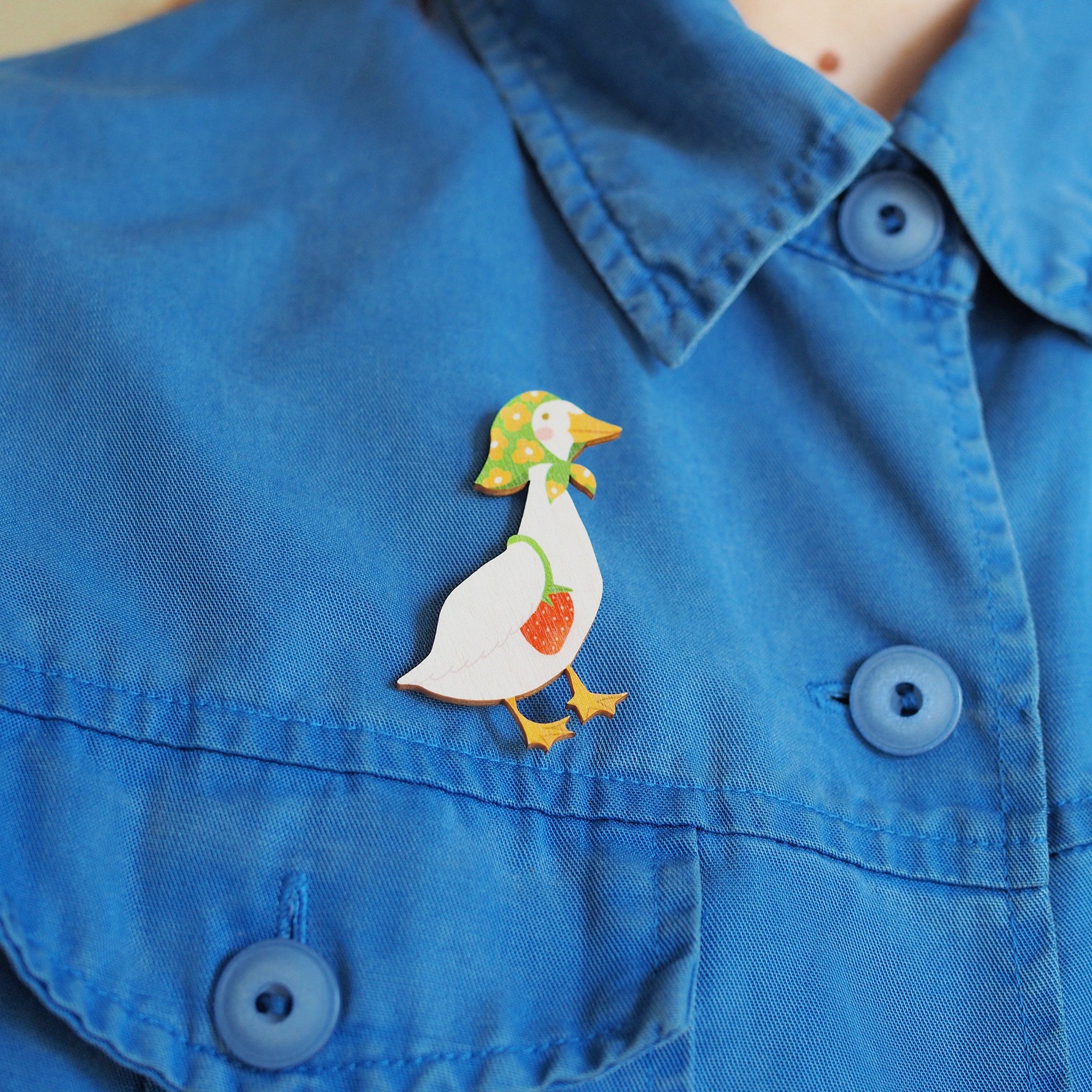 Hupsu Hanhi - pinssi