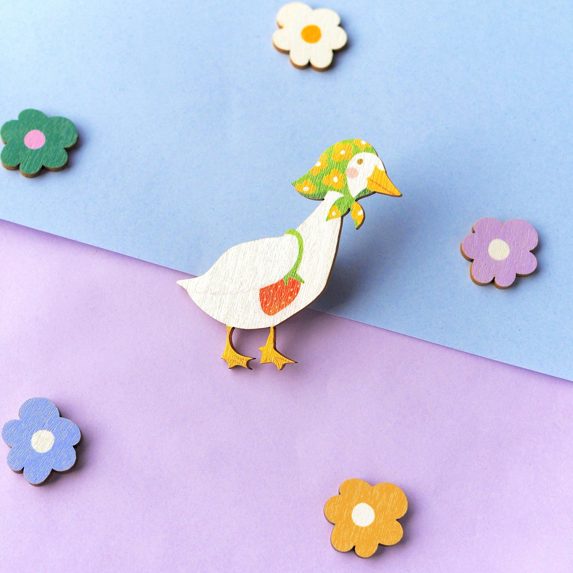 Hupsu Hanhi - pinssi