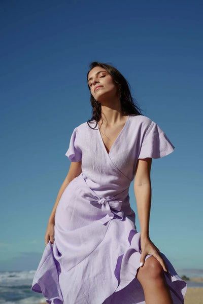 Annika Dress - Lupine