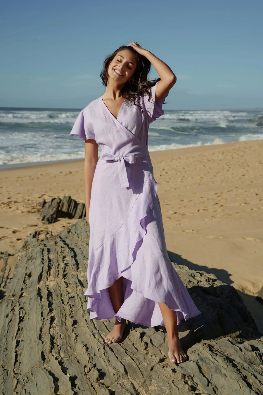 Annika Dress - Lupine