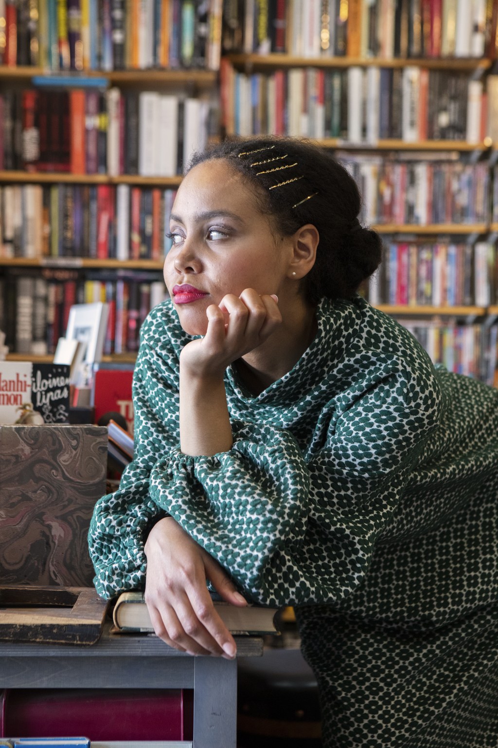 Talvikki Puuvillamekko - Apila