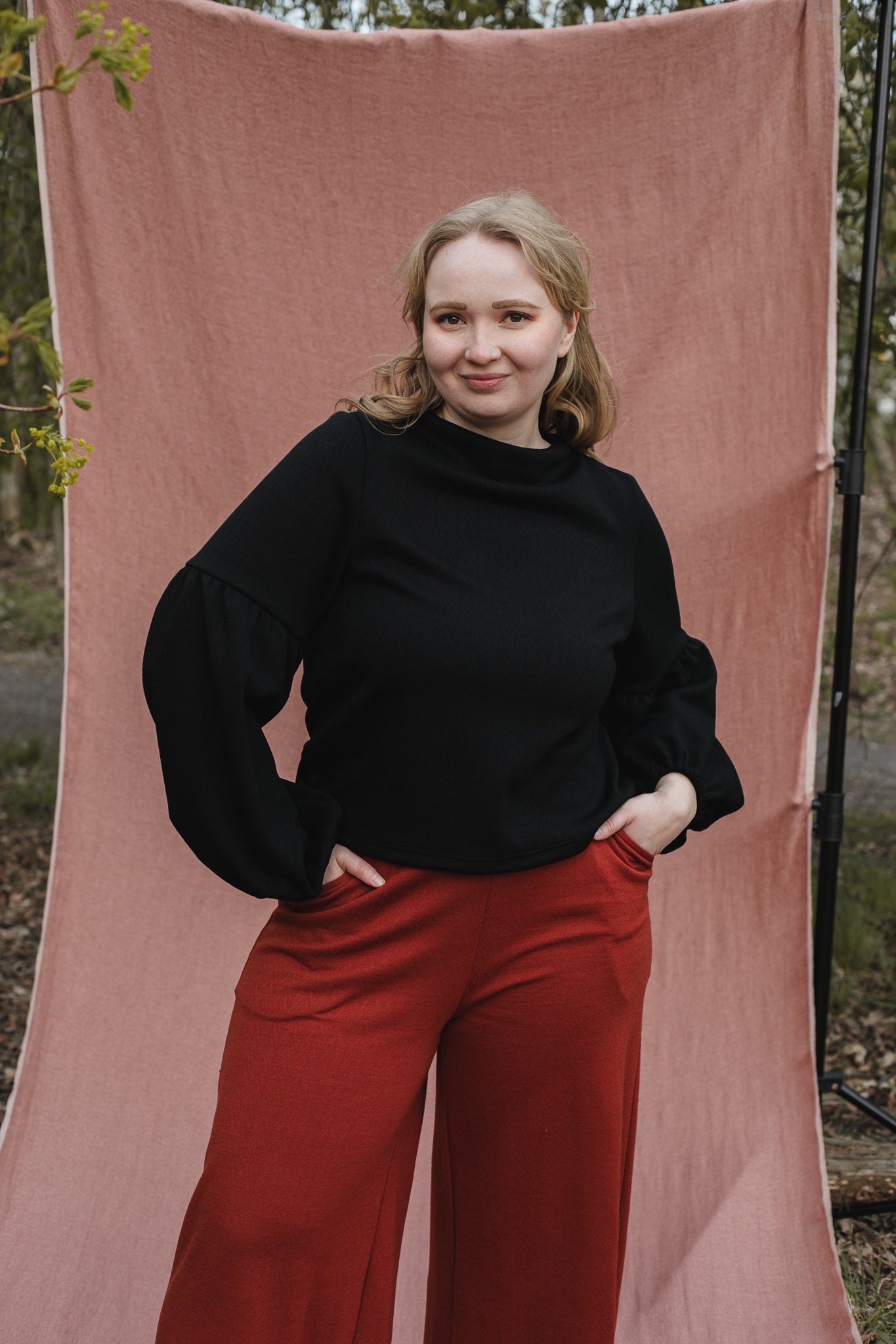 Talvikki Merinovillapaita - Kaarna Musta