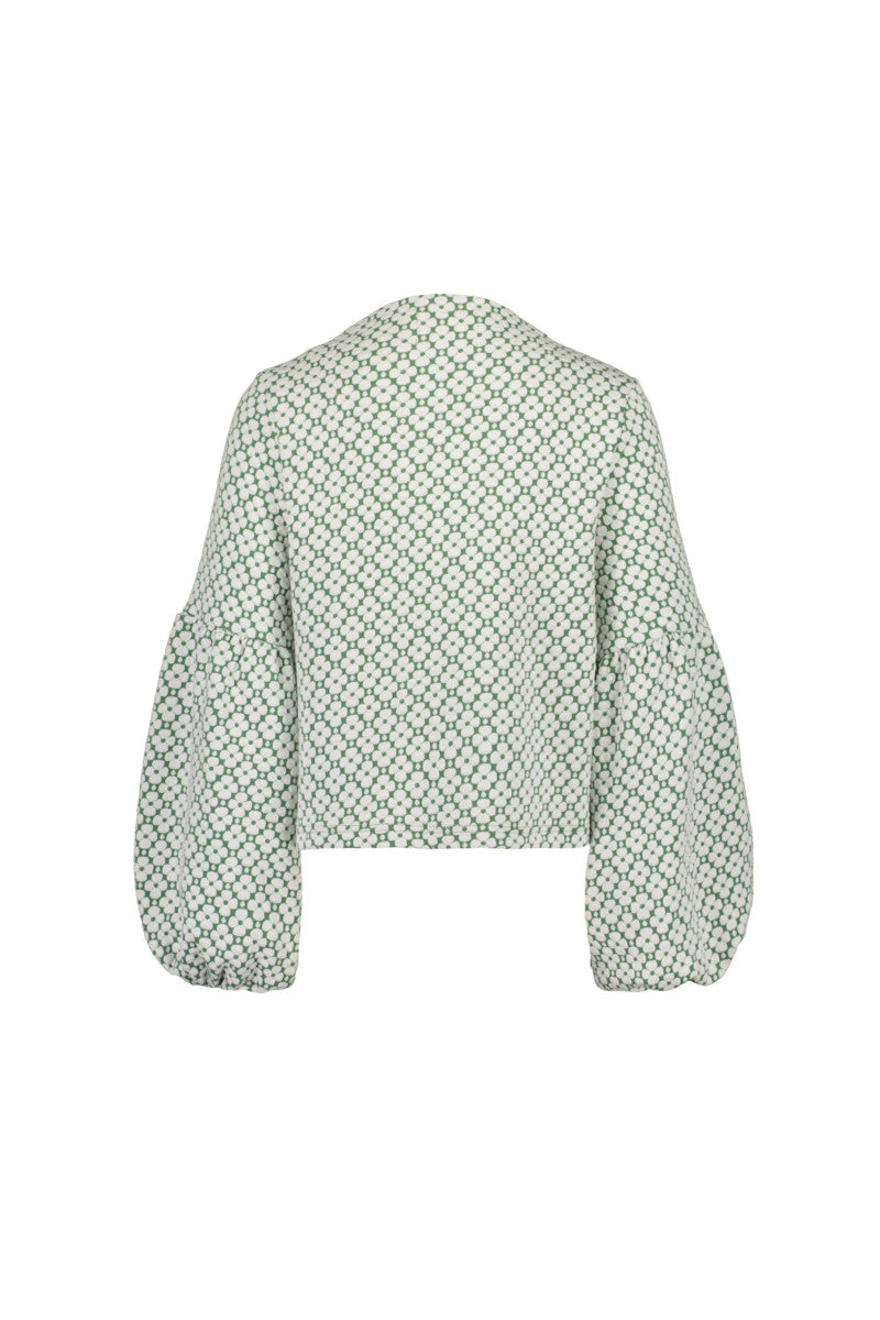 Talvikki Puuvillapaita - Apila Valko