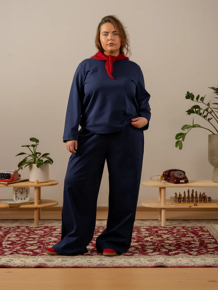 Leveät Housut - Meri