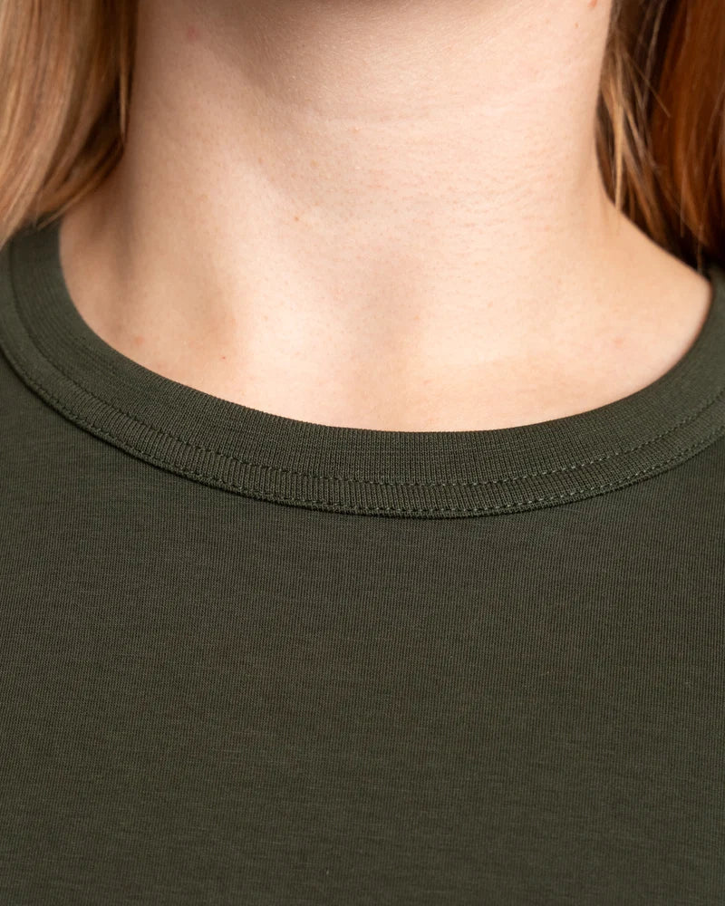 Ajaton T-paita - Tumma Khaki