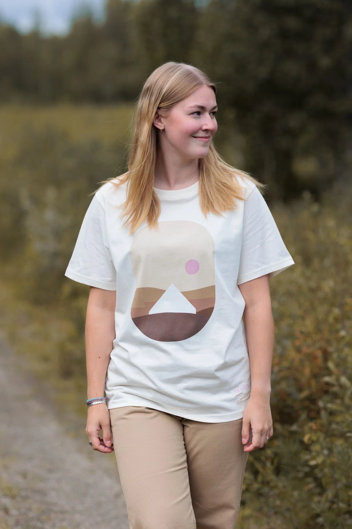 Tunturiyö T-shirt - Chalk White