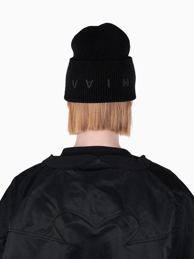 <3 Beanie Black