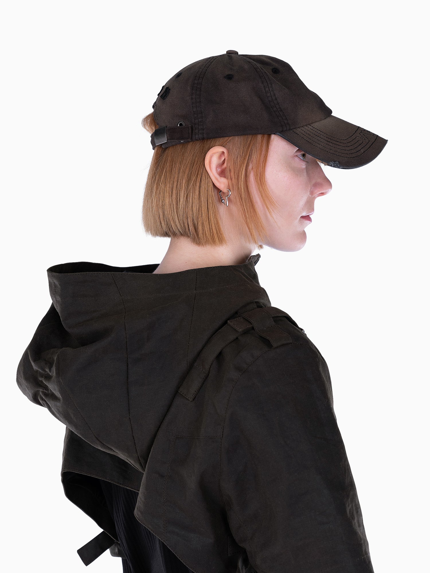 <3 Cap Dusty Black