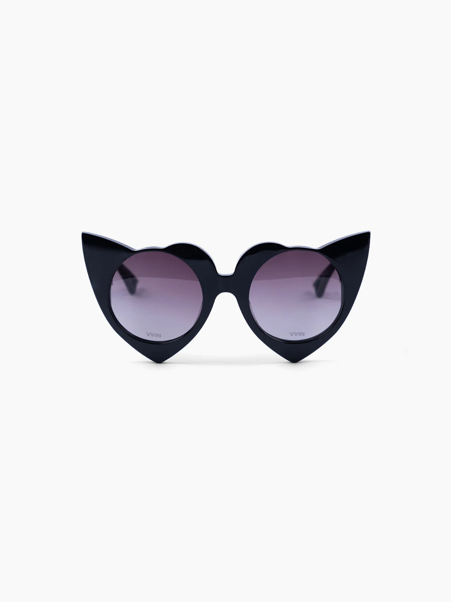 Heart Sunglasses Black