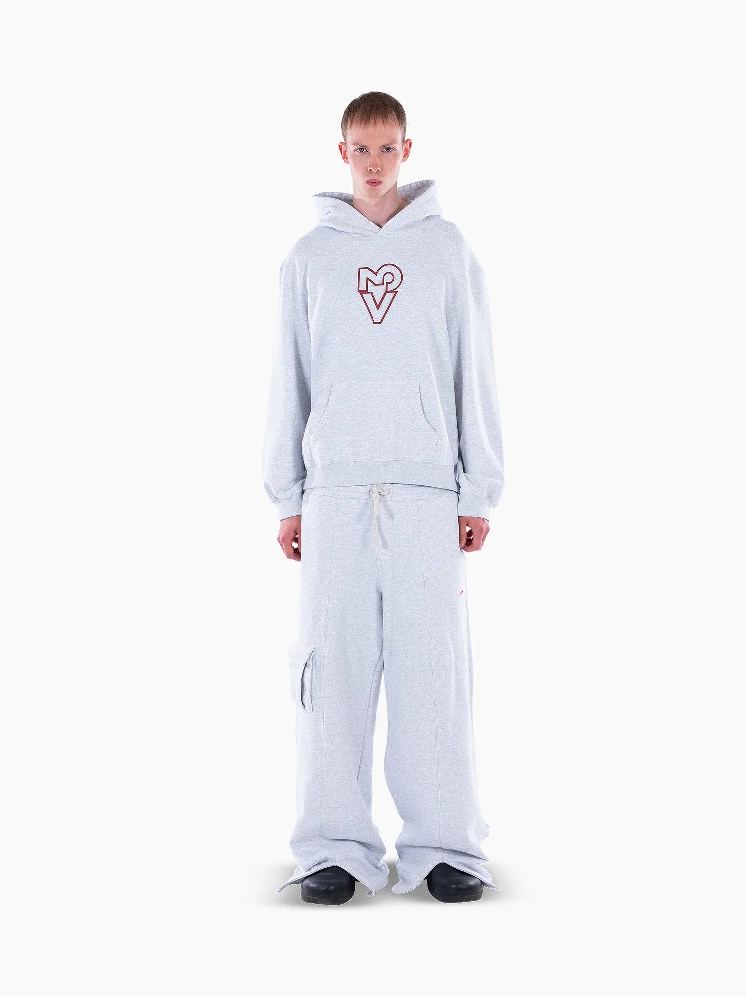 <3 Hoodie Grey
