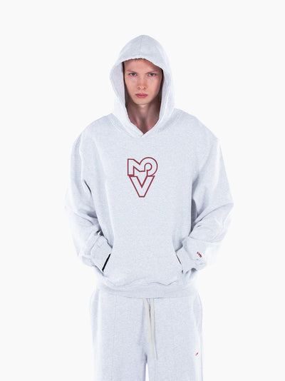 <3 Hoodie Grey