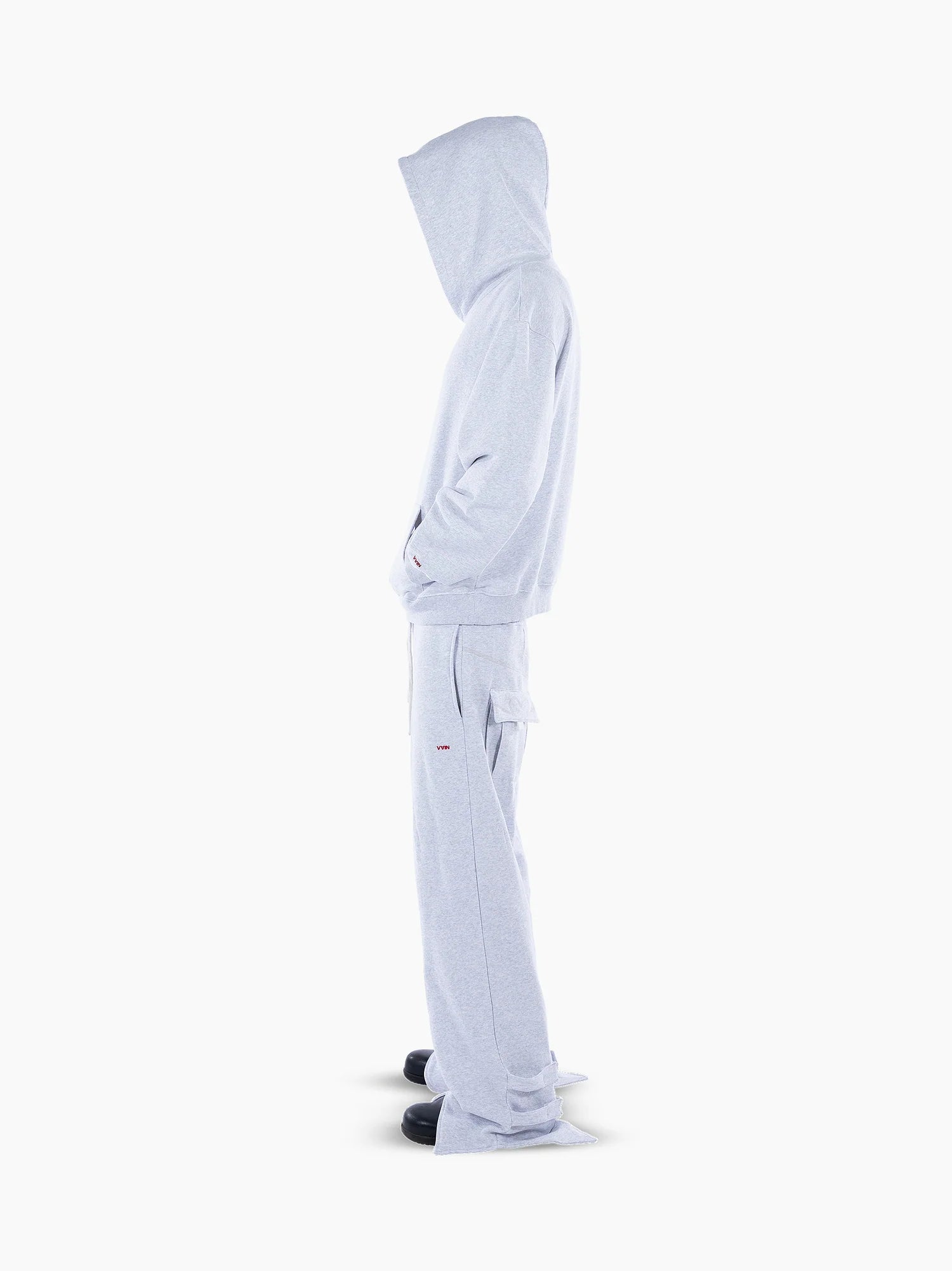 <3 Hoodie Grey