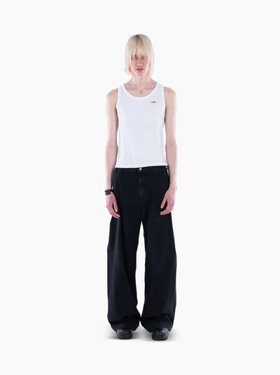 <3 Tank Top White