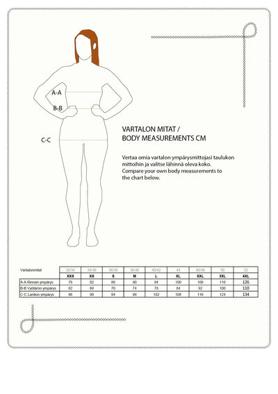 Talvikki Merinovillapaita - Kaarna Ruska