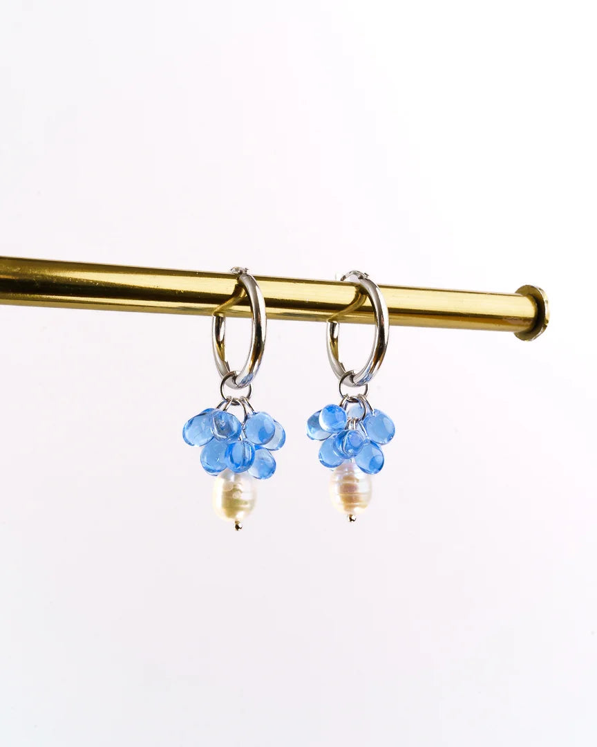 Vaula Korvakorut - Sininen/Hopea