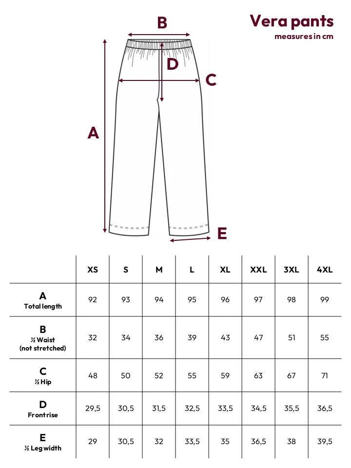 Vera Culottes - Chess Velour Wine