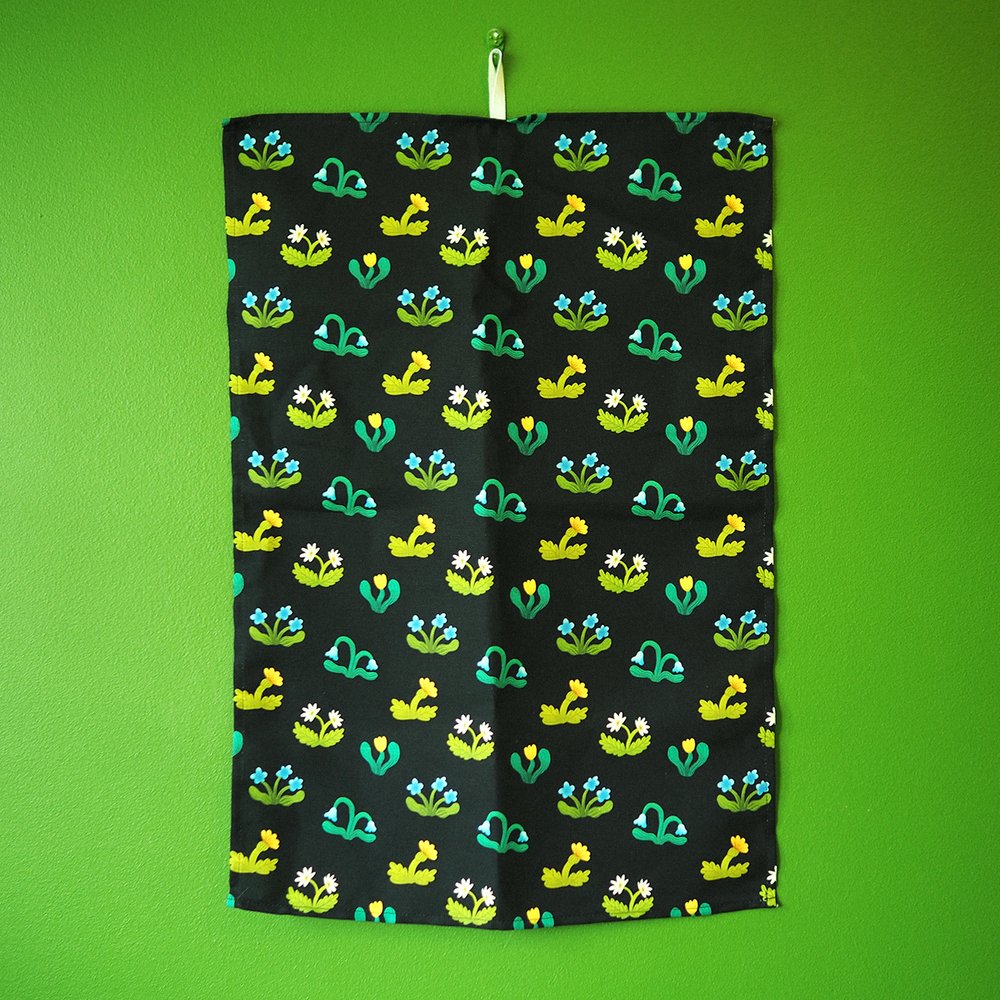 Sienet keittiöpyyhe - Mia Minerva