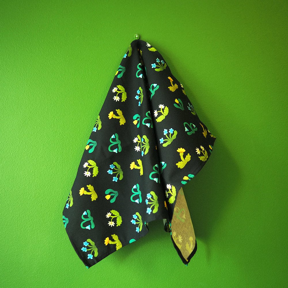 Sienet keittiöpyyhe - Mia Minerva