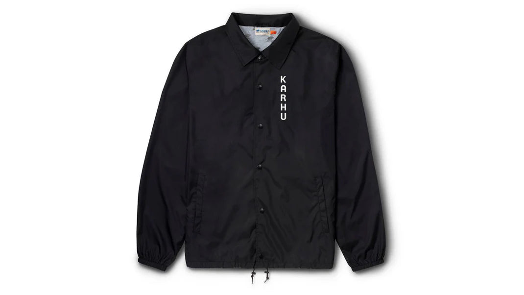 Logo Coach Jacket Black