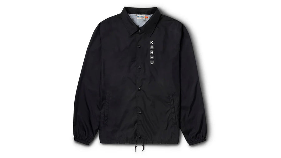 Logo Coach Jacket Black
