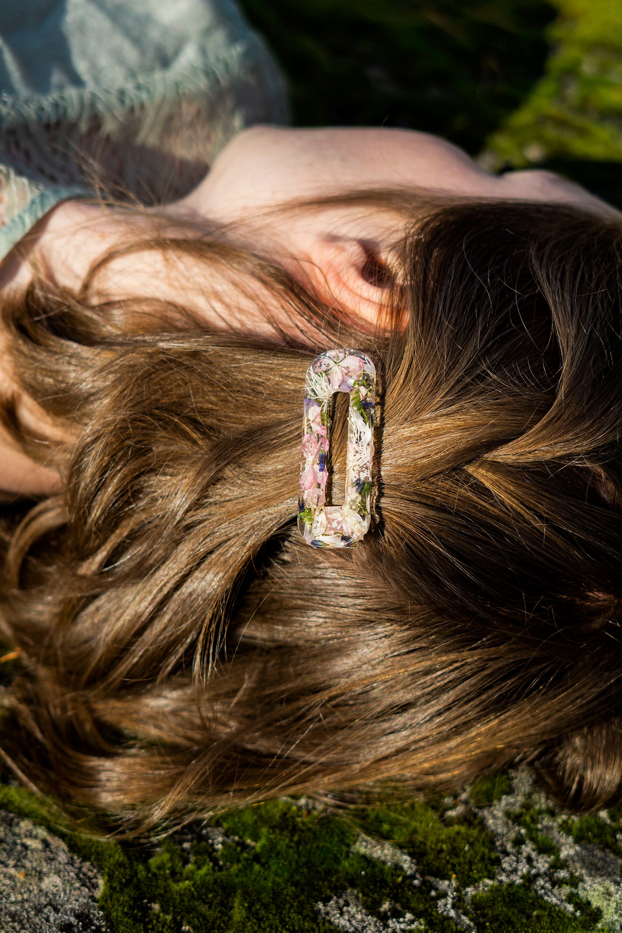 Hortensia - Hiuspinni aidoista kukista