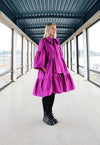 Lush Silk Dress - Purple