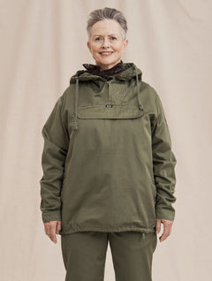 Sammaleen vihreä R-Collection anorakki