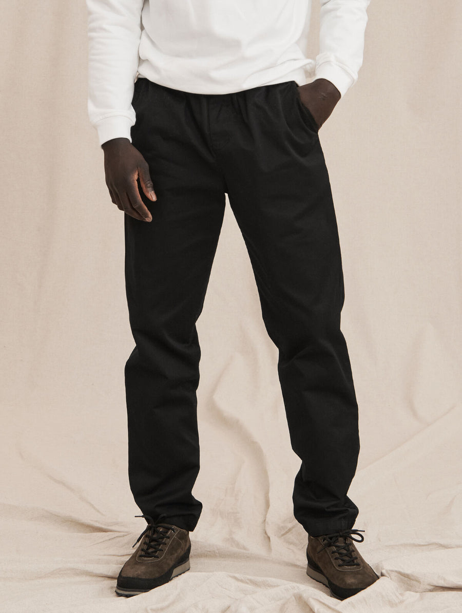 Suorat Anorakkihousut - Musta