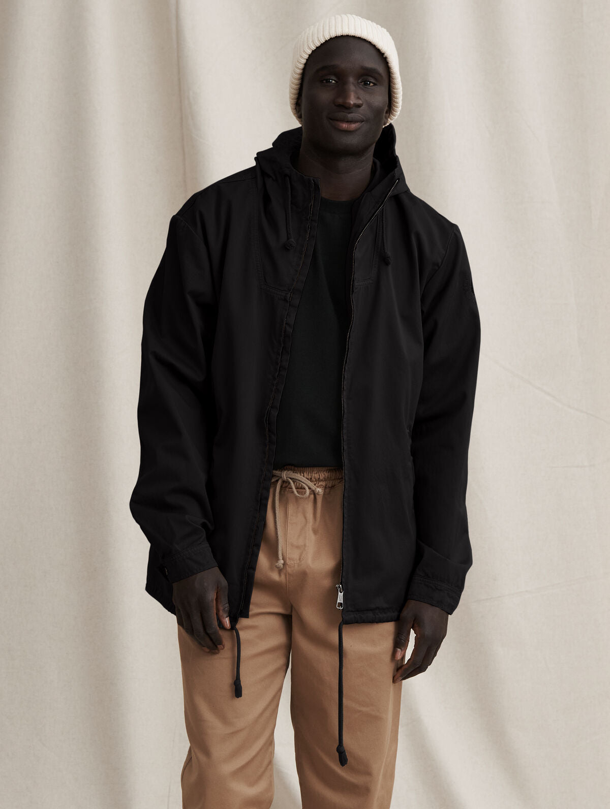 Vetoketjuanorakki Musta