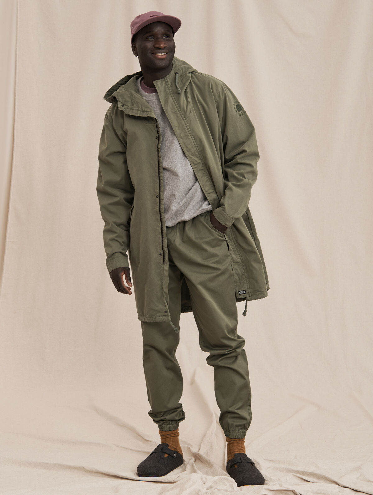 Pitkä Anorakki Sammal